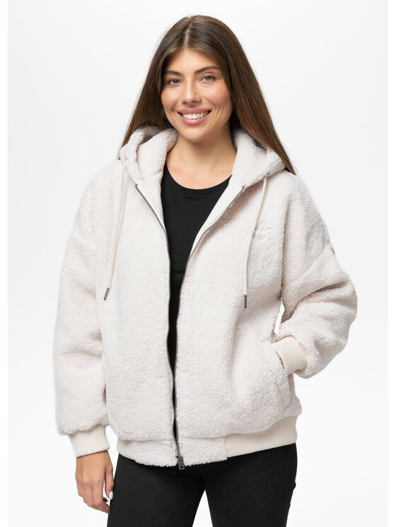PITBULL PITBULL Bluza DAISY Beżowy Regular Fit