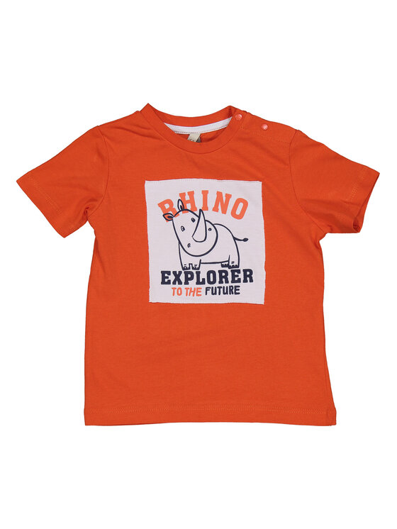 T-shirt 999 64059 00 M Arancione Regular Fit