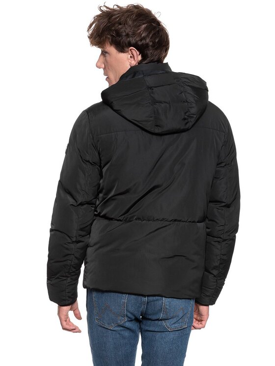 Wrangler Wrangler Giubbotto invernale PROTECTOR JACKET Nero Regular Fit