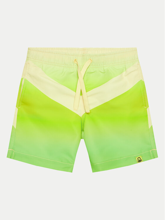 United Colors Of Benetton Pantaloni scurți pentru înot 5JD00X00L Verde Regular Fit
