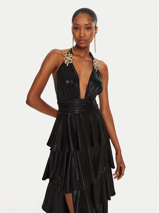 Babylon Babylon Rochie de seară S00877 Negru Regular Fit