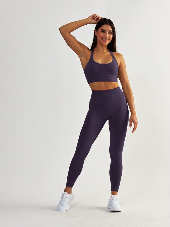 BeShaped BeShaped Biustonosz sportowy Gym Queen Fioletowy