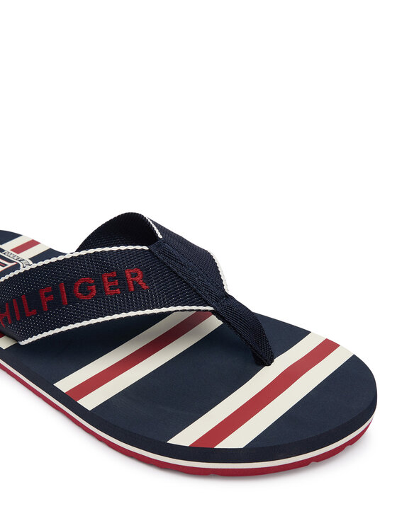 Tommy Hilfiger Tommy Hilfiger Japonke Stripes Beach Sandal FM0FM06003 Mornarsko modra