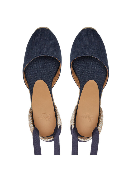 Castañer Castañer Espadryle Carina/6/002 021644 Niebieski