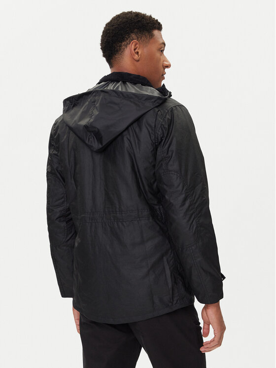 Barbour Barbour Übergangsjacke Sapper MWX0020BK71 Schwarz Regular Fit