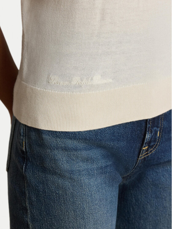 LAUREN RALPH LAUREN LAUREN RALPH LAUREN Majica 200P14055500 Kremna Regular Fit