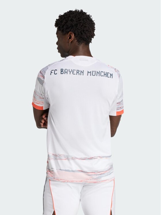 adidas adidas Koszulka techniczna FC Bayern Biały Slim Fit