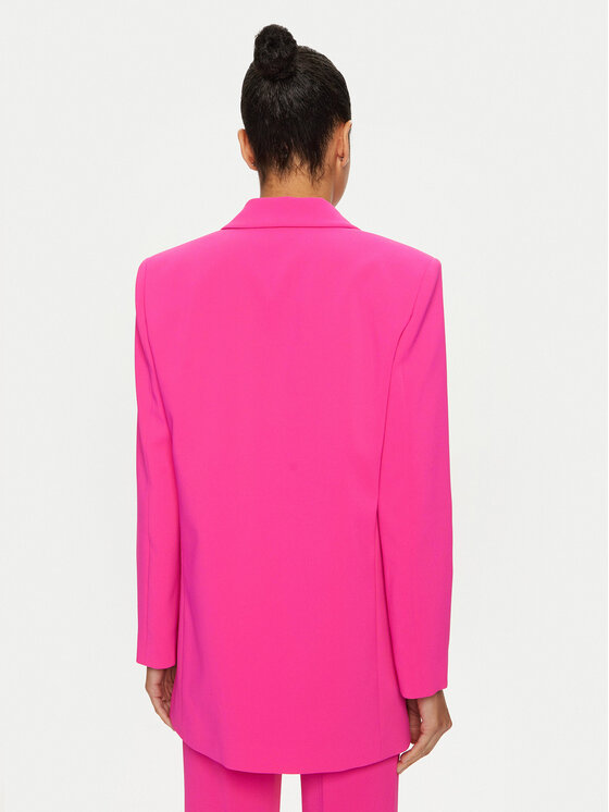 PINKO PINKO Marynarka Esagerata 102858 A1L8 Różowy Regular Fit