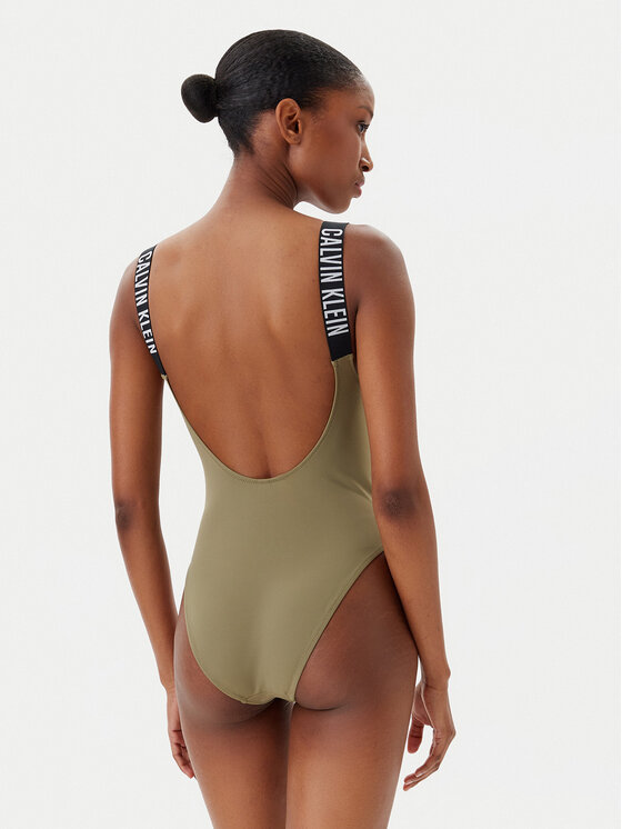 Calvin Klein Swimwear Calvin Klein Swimwear Costume da bagno KW0KW02859 Verde