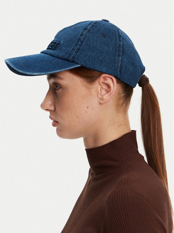 TWINSET TWINSET Kapa s šiltom 251LL5BAA Modra