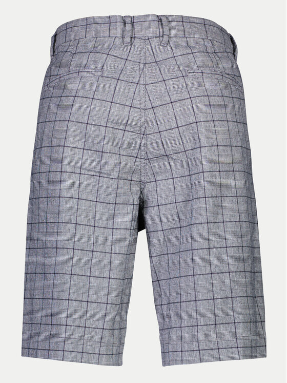 Lindbergh Lindbergh Šortky z materiálu 30-505024 Modrá Wide Fit