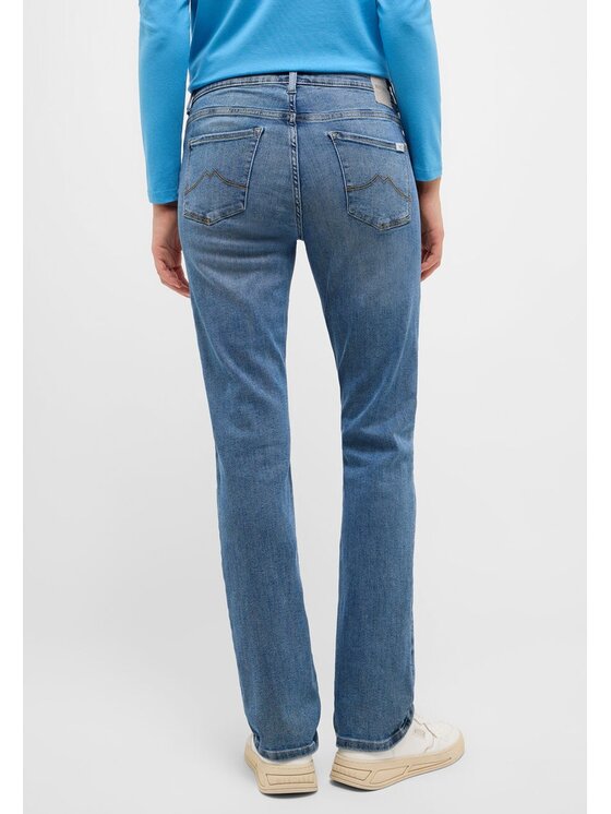 Mustang Mustang Jeansy CROSBY RELAXED STRAIGHT Niebieski Regular Fit