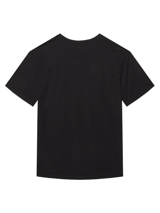 Tommy Jeans Tommy Jeans T-Shirt DM0DM21978 Černá Regular Fit