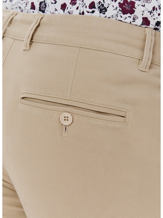 Pako Lorente Pako Lorente Spodnie dzianinowe P24WB-WX-005 Beżowy Classic Fit