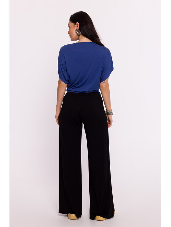 BeWear BeWear Bluzka B287 Niebieski Bella Fit
