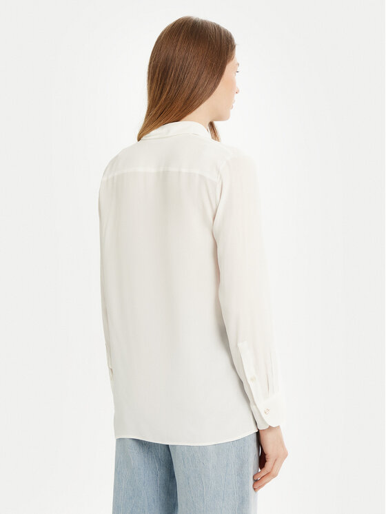 Marella Marella Camicia Inaco 2513111161 Bianco Regular Fit