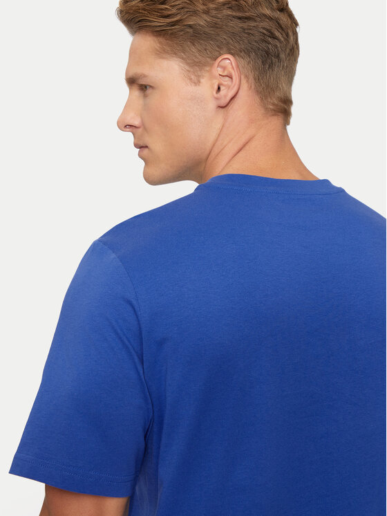 Kappa Kappa Tričko Logo Korpo Cromen 303HZ70 Modrá Regular Fit
