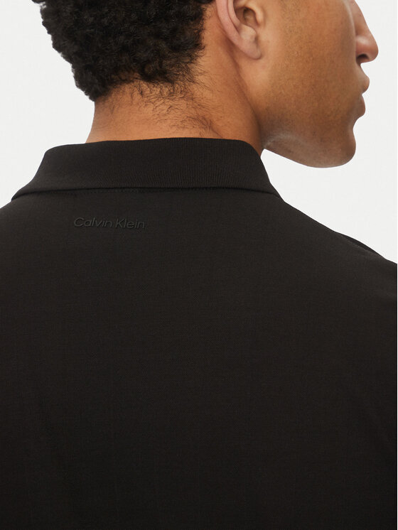 Calvin Klein Calvin Klein Polo LV04LB220G Crna Regular Fit