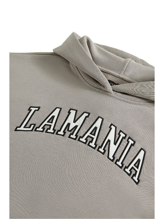La Mania La Mania Bluza TWIN 2 BLUZA Szary Classic Fit