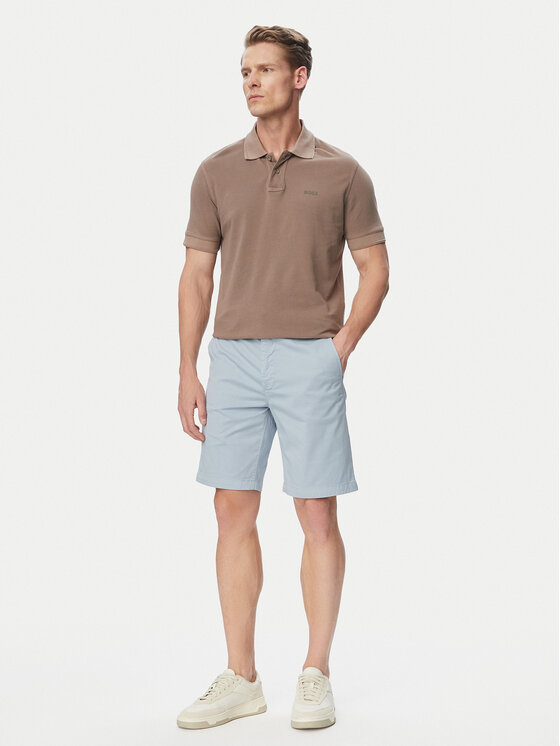 BOSS BOSS Kratke hlače 50536723 Svijetlo plava Slim Fit
