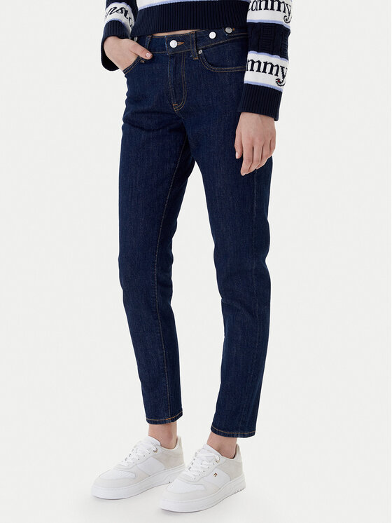Tommy Jeans Tommy Jeans Τζιν Lucy DW0DW22432 Σκούρο μπλε Slim Fit
