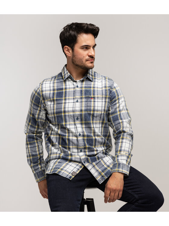 Lee Cooper Lee Cooper Koszula WILL 2109 Kolorowy Regular Fit