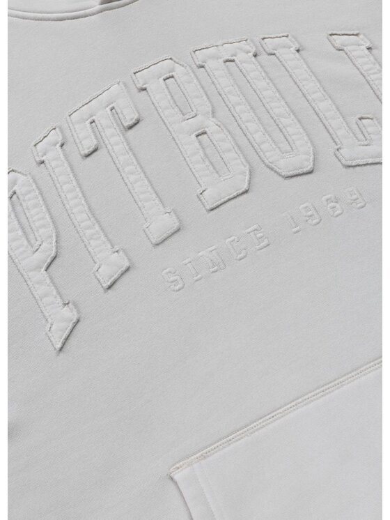 PITBULL PITBULL Bluza Washed ORLANDO Biały Regular Fit