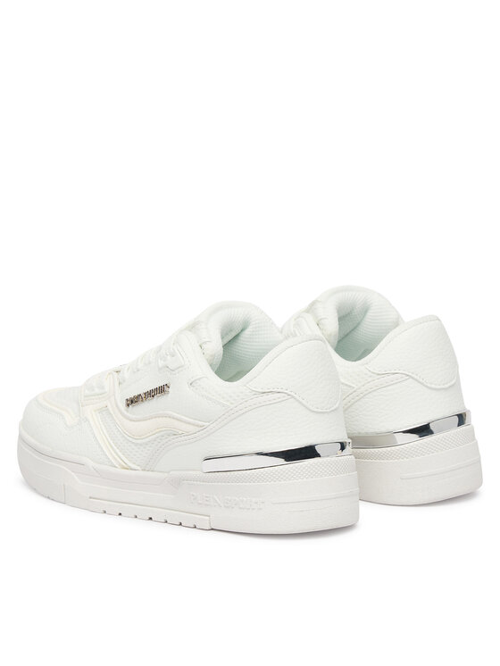 Plein Sport Plein Sport Sneakersy SAFS USC0845 STE003N Biały