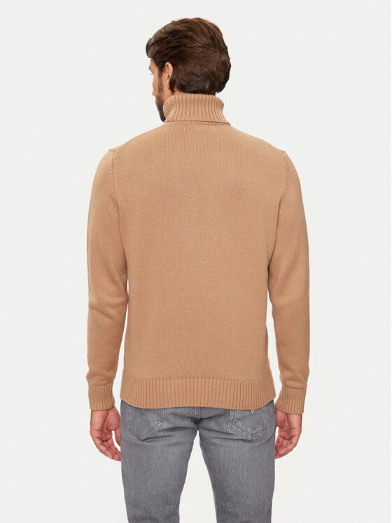 Guess Guess Rollkragenpullover M4BR35 Z3HN2 Beige Regular Fit