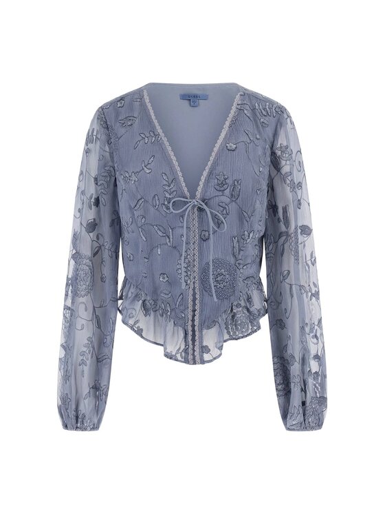 Guess Guess Top 177727 Niebieski Classic Fit