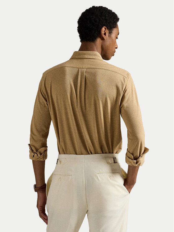 Polo Ralph Lauren Polo Ralph Lauren Πουκάμισο 710654408115 Μπεζ Regular Fit