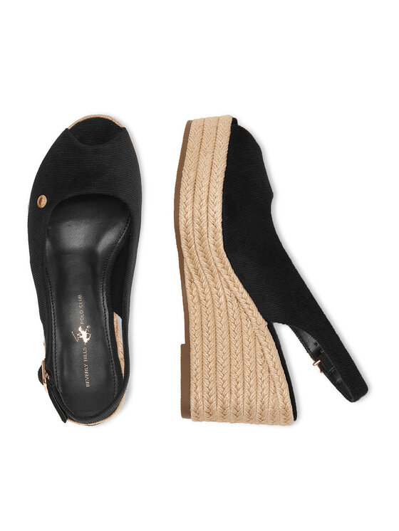 Beverly Hills Polo Club Beverly Hills Polo Club Espadrilles EO-R26SS03466 Melns