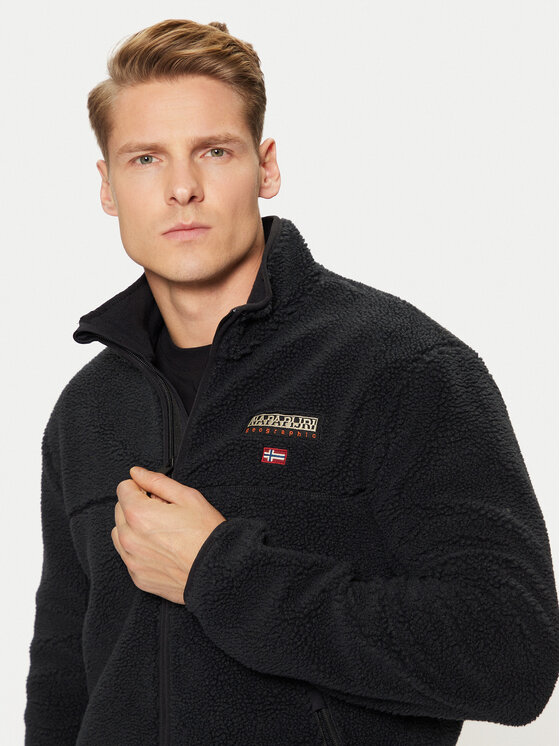 Napapijri Napapijri Fliis Tynik NP0A4IA9 Must Regular Fit