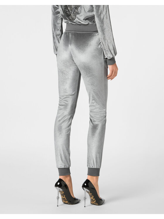 PHILIPP PLEIN PHILIPP PLEIN Joggery 9541 Szary Regular Fit