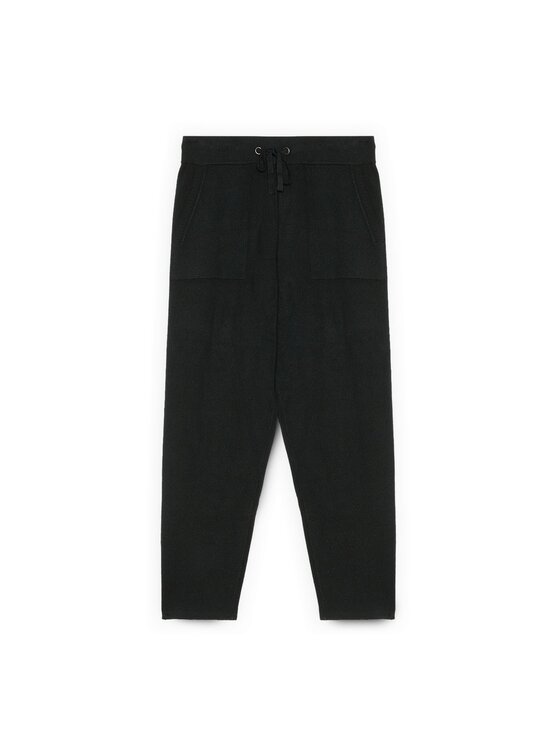 Fiorella Rubino Fiorella Rubino Pantaloni di tessuto P614L002217N033 Nero Regular Fit