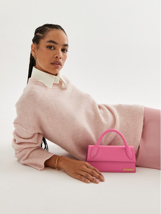 JACQUEMUS JACQUEMUS Torebka Le Chiquito long 213BA004-3060 Różowy