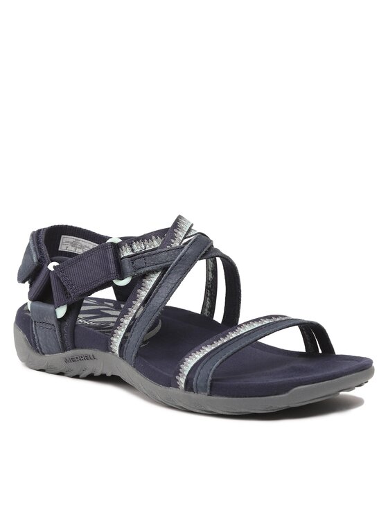 Merrell Merrell Basutės Terran 3 Cush Lattice J002718 Tamsiai mėlyna