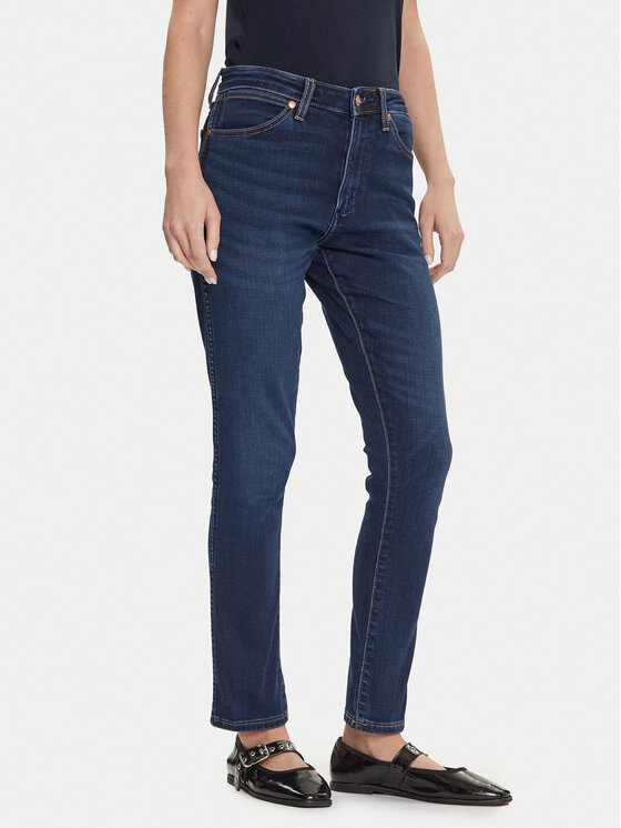 Wrangler Wrangler Farmer Sienna 112371151 Sötétkék Slim Fit