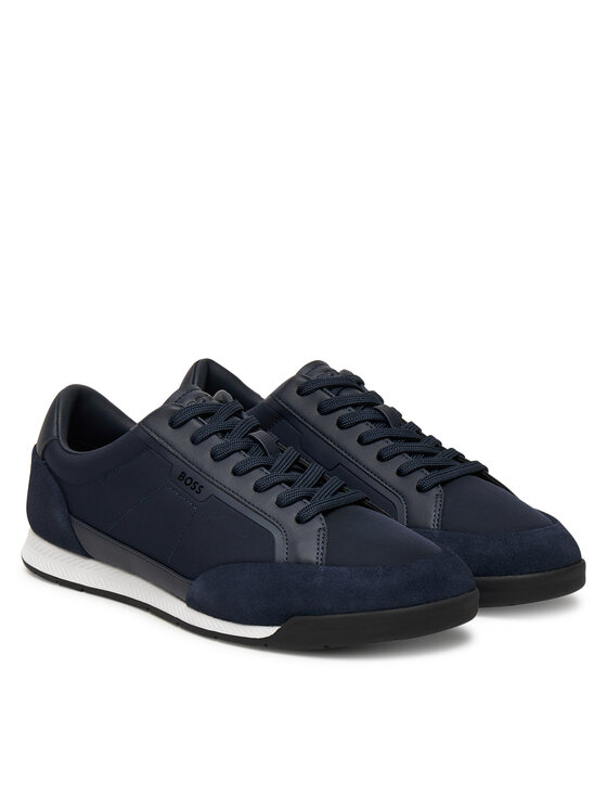 BOSS BOSS Sneakersy Nitan 50548864 Tmavomodrá