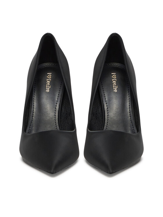 DeeZee DeeZee Pantofi cu toc subțire GAO-2312-6 Negru
