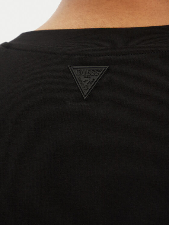 Guess Guess Póló Z2YI11 J1314 Fekete Regular Fit