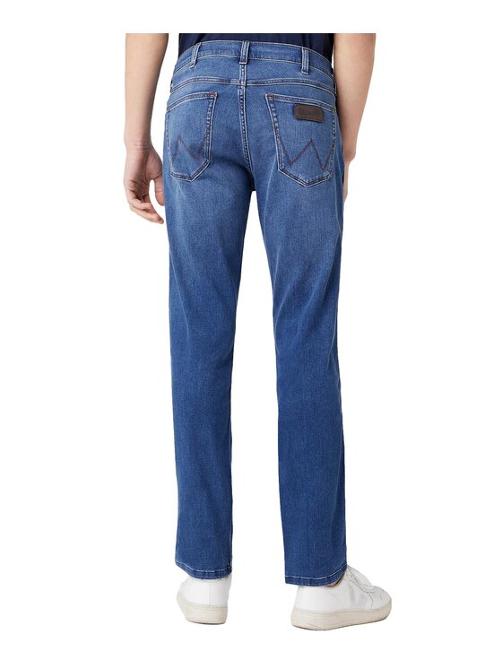 Wrangler Wrangler Jeansy Greensboro Niebieski Regular Fit