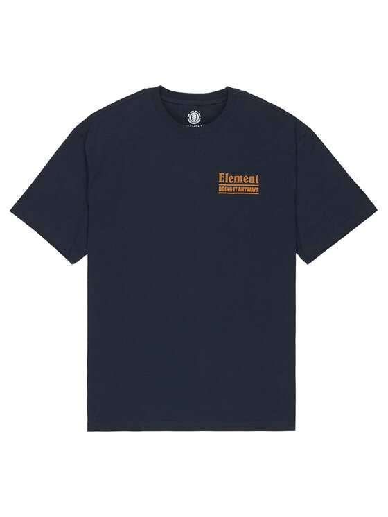 Element Element T-shirt Anyways ELYZT00568 Tamnoplava Relaxed Fit