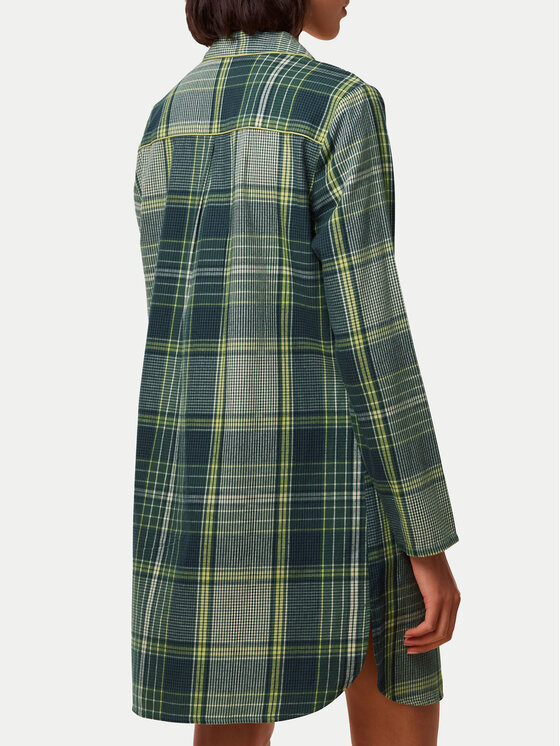 Triumph Triumph Camicia da notte Boyfriend NDW X Checks 10216520 Verde