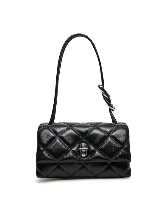 Marc Jacobs Kabelka The Quilted Mini Dual Shoulder Bag 2S5HSH023H02 Čierna