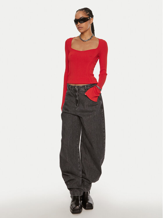 Patrizia Pepe Patrizia Pepe Blusa 8K0213 K9J5 R835 Rosso Slim Fit