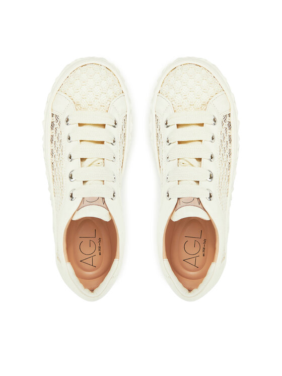 AGL AGL Sneakers Magma Mesh D776007PGKA231C253 Bianco