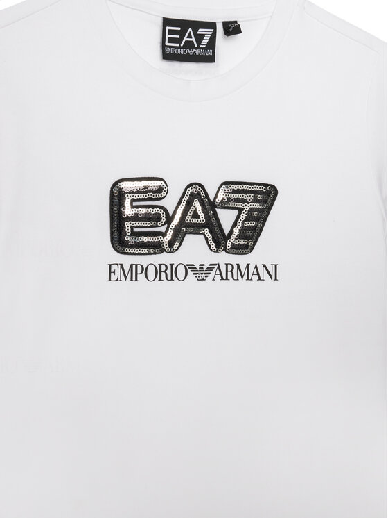 EA7 Emporio Armani EA7 Emporio Armani Тишърт 7G000257 AF10373 U0002 Бял Slim Fit