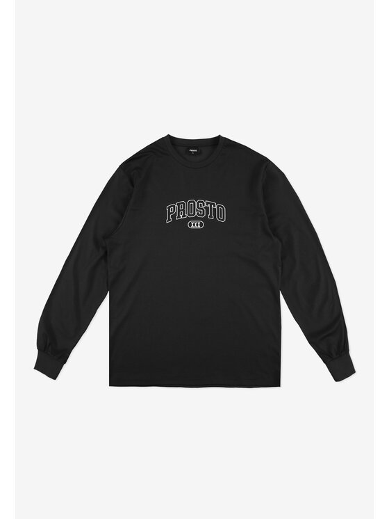 PROSTO. PROSTO. Longsleeve Trex Czarny Regular Fit