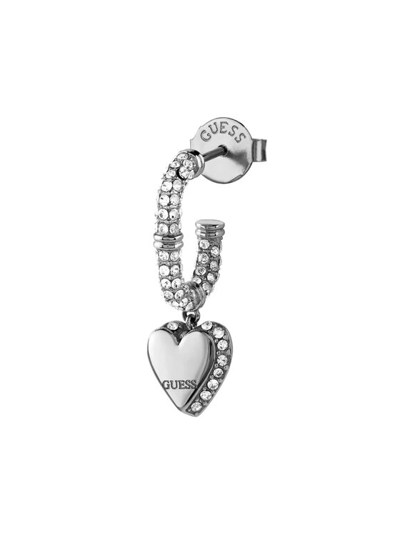 Guess Guess Kolczyki JUBE06075JW Srebrny